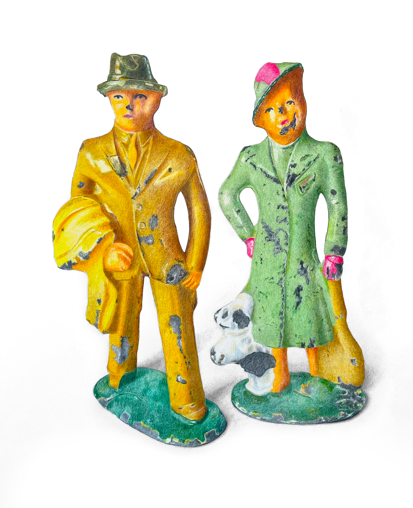 Vintage couple No. 7